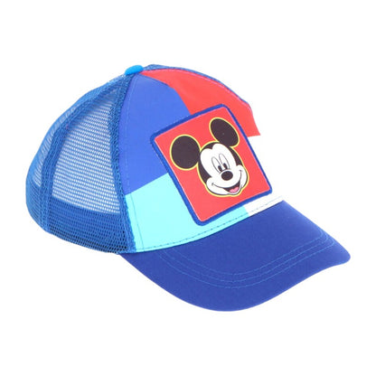 Bellissimo cappellino con retina a tema Topolino per bambini