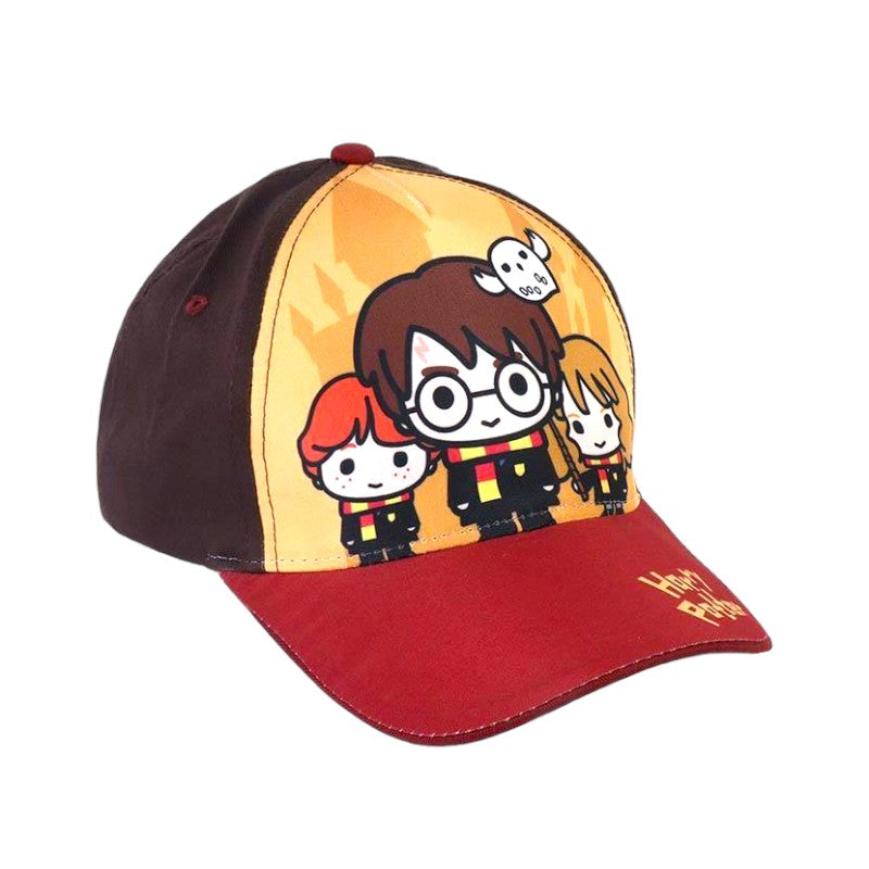 Bellissimo cappellino per bambini design Harry, Hermione e Ron.