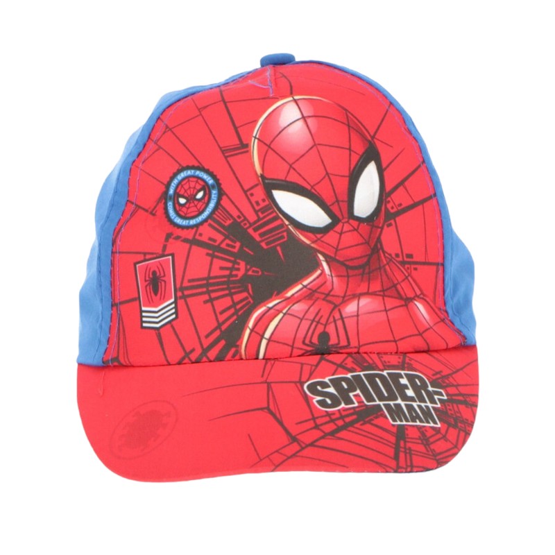 Bellissimo cappellino a tema Spiderman per bambini