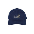 Cappellino Legami Better Than a Unicorn: cotone blu navy, ricamo asinello kawaii e scritta bianca, taglia unica regolabile. Ironico e originale. Scoprilo!
