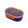 Porta merenda Legami Space Explorer — lunch box blu e arancio, tema spazio, divisorio removibile, clip, lavastoviglie. Regalo perfetto per bambini.