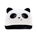 Coperta con cappuccio Panda Legami in morbido pile: design kawaii con orecchie e occhioni dolci. La coccola perfetta per le sere fredde!