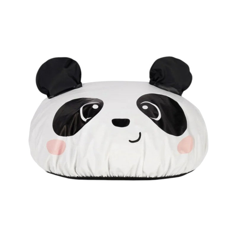 Bellissima cuffia da doccia legami a tema panda