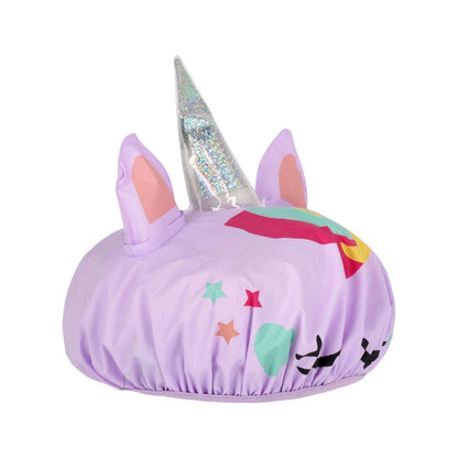 Bellissima cuffia da doccia legami a tema unicorno