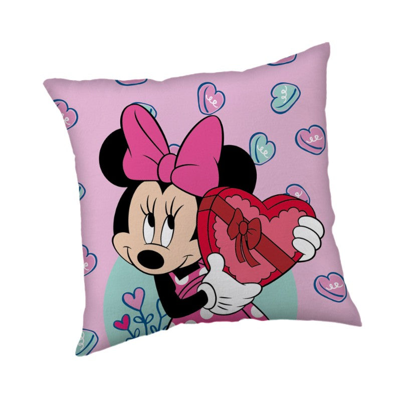 Cuscino quadrato sfoderabile a tema Disney Minnie