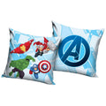 Cuscino quadrato sfoderabile a tema Marvel