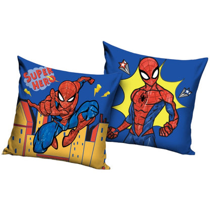 Cuscino quadrato sfoderabile a tema Marvel Spiderman, Versione fumetto