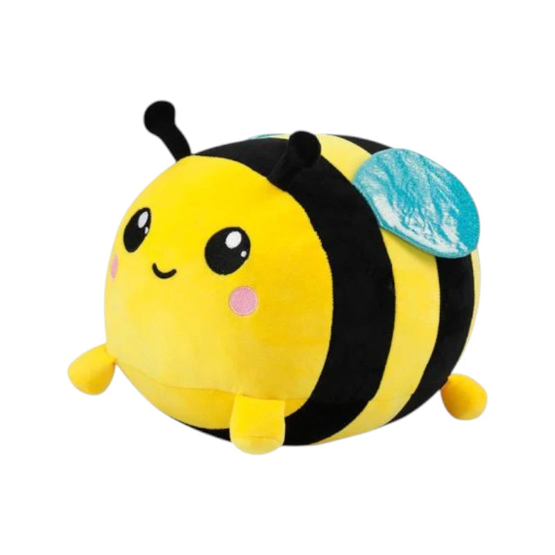 Maxi cuscino a forma di ape, 33x30 cm, morbidissimo