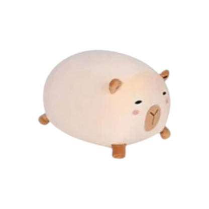 Maxi cuscino a forma di capibara, 33x30 cm, morbidissimo