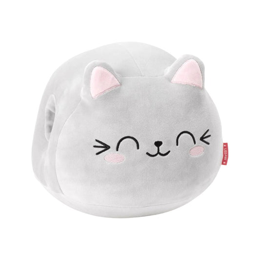 Bellissimo cuscino &amp; scaldamani super morbido a forma di gattino