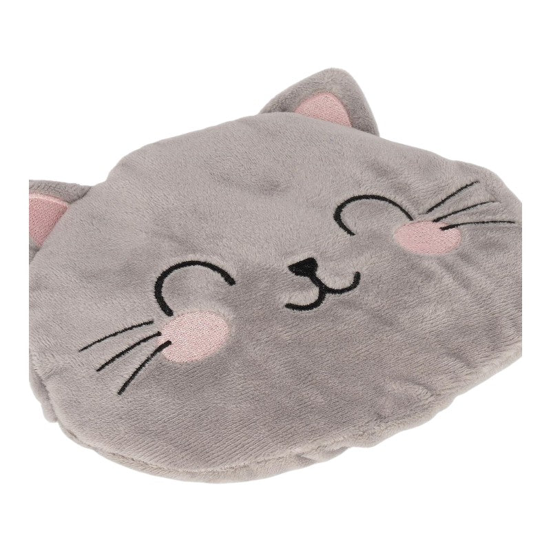 Cuscino termico Legami Gatto con semi di lino e lavanda, uso caldo e freddo. Mini Warm Cuddles per relax naturale kawaii. Scoprilo ora! 