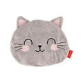 Cuscino termico Legami Gatto con semi di lino e lavanda, uso caldo e freddo. Mini Warm Cuddles per relax naturale kawaii. Scoprilo ora! 