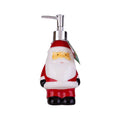 Bellissimo dispenser portasapone in ceramica a forma di Babbo Natale