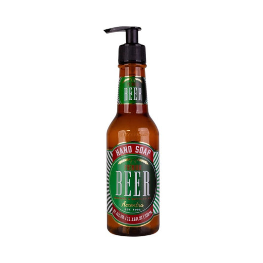 Bellissimo accessorio per il bagno a tema birra, fantastico dispenser per il sapone mani.
