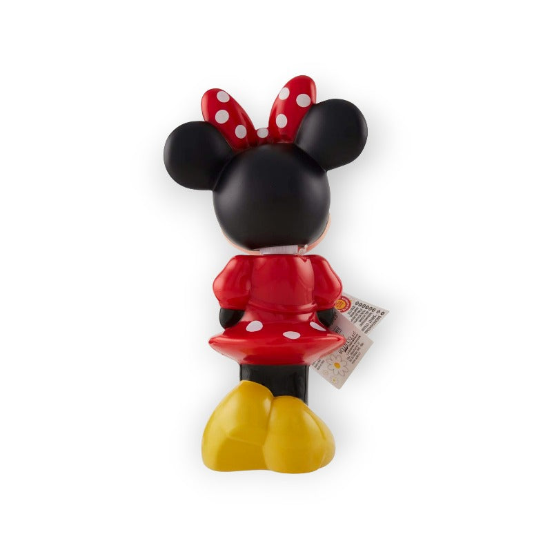 Fantastico bagnoschiuma 3d disney a tema Minnie Mouse. Il bagnoschiuma Naturaverde è perfetto per il ph dei bambini ed è stato dermatologicamente testato. Capienza 200ml