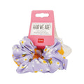 Scrunchies per capelli Legami Hair We Are: elastici in tessuto effetto satin con fantasie Bee Different, fiori e Keep on Blooming. Su Viano Shop!