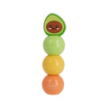 Evidenziatore 3 in 1 Legami Avocado con 3 colori pastello impilabili: verde, giallo e arancio in un solo evidenziatore kawaii. Su Viano Shop!