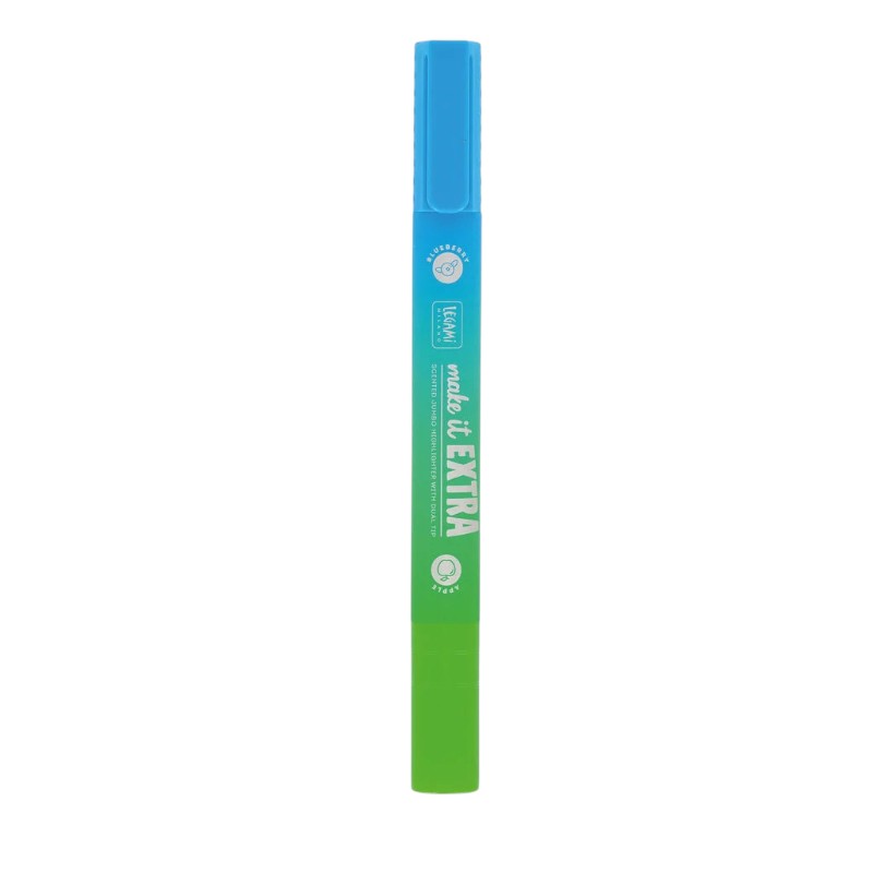 Evidenziatore profumato Legami Make it Extra a doppia punta: 2 colori fluo e 2 profumi fruttati in un solo evidenziatore. Su Viano Shop!