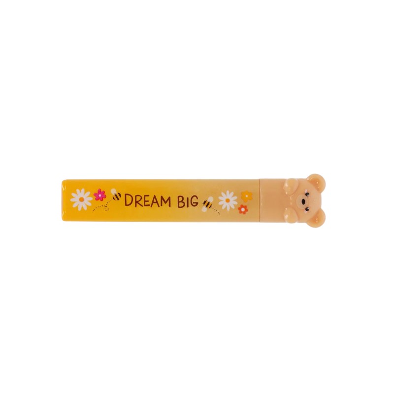 Forbici mini portatili Legami Bear Sweet Bear — custodia protettiva kawaii, orsetto Dream Big, età 6+. Regalo scolastico coordinato WonderWow. 