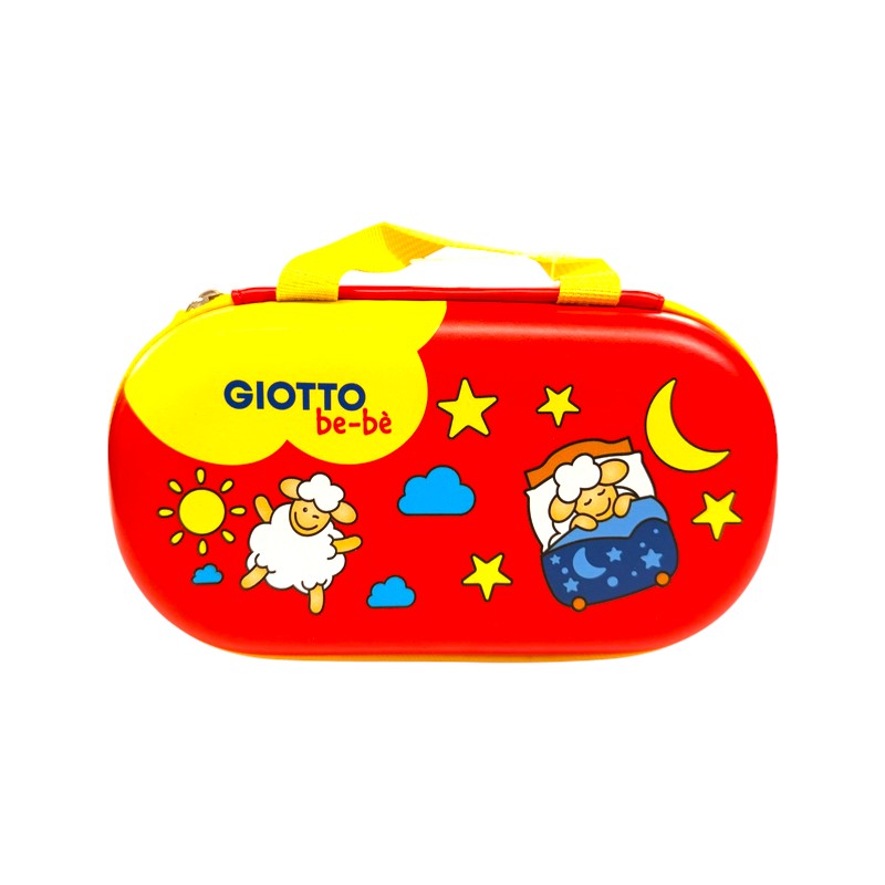 Astuccio Giotto be-bè con pennarelli super lavabili, schede da colorare e bolle di sapone: kit creativo per i più piccoli. Su Viano Shop!