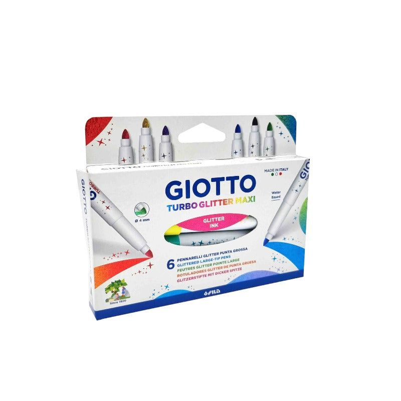 Giotto - Pennarelli Turbo Glitter Maxi