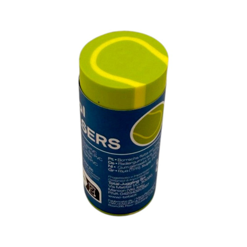 Gomme 3D sport I-Total — forma pallone, long eraser, varianti calcio, basket, volley e tennis. Regalo originale per bambini sportivi.