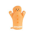 Guanto da forno Colourbook Christmas Club Gingerin a forma di omino di pan di zenzero: per sfornare biscotti di Natale. Su Viano Shop!
