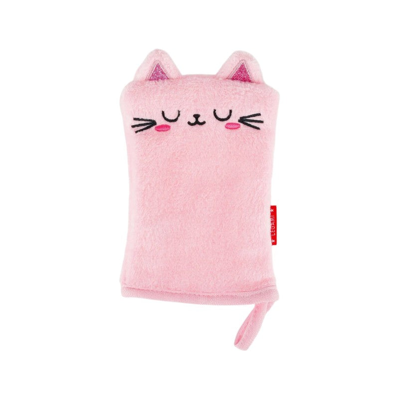 Guanto struccante Legami Goodbye Makeup super morbido, lavabile e 100% vegan: gatto, panda o unicorno kawaii. Scoprilo su Viano Shop!
