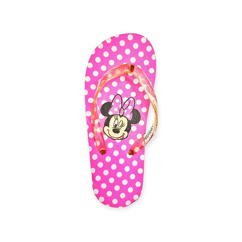 Infradito Rosa con pois bianchi Minnie Mouse