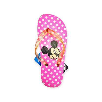 Infradito Rosa con pois bianchi Minnie Mouse