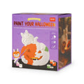 Kit decorazione Legami Paint Your Halloween: portacandela zucca in ceramica da dipingere, 6 colori e pennello inclusi. Edizione limitata!