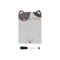 Lavagnetta magnetica Legami Gatto Everybody Loves Me con pennarello incluso: superficie cancellabile, design kawaii per il frigo. Scoprila! 