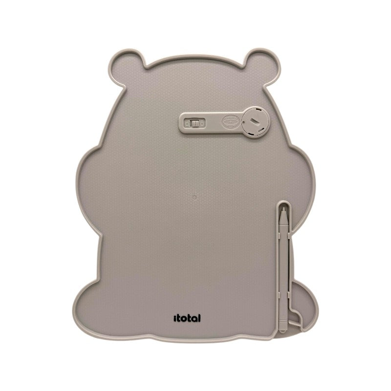 Tablet disegna scrivi e cancella a forma di ippopotamo