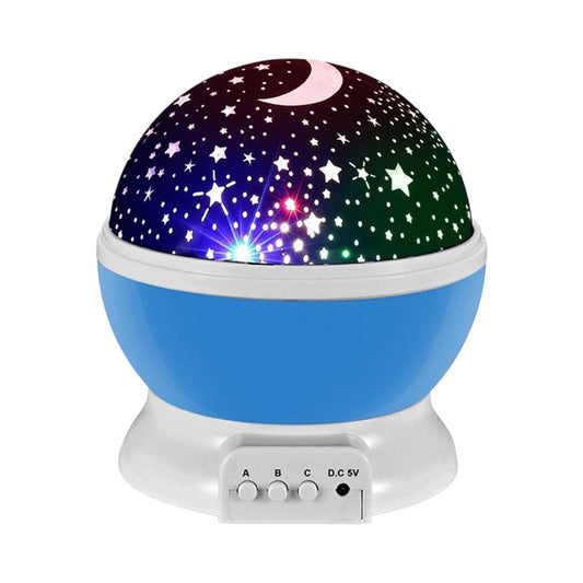 Bellissima lampada notturna da comodino 3D che proietta le stelle ed i satelliti