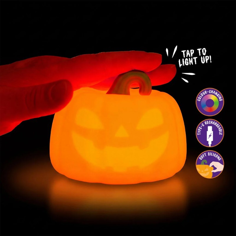 Lampada Notturna Soft - Zucca Halloween - Legami