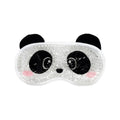 Bellissima maschera a gel per occhi legami a tema panda