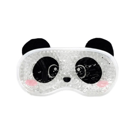 Bellissima maschera a gel per occhi legami a tema panda