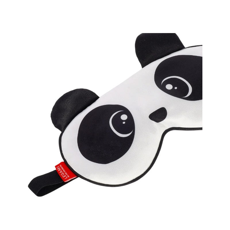 Mascherina per dormire Legami Panda Nap Queen super morbida con orecchiette: per un sonno di bellezza senza interruzioni. Su Viano Shop!