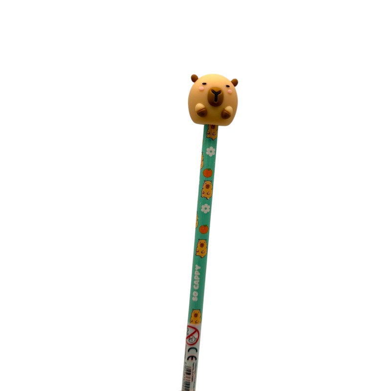 Matite HB animali I-Total — legno decorato con topper animaletto kawaii 3D, tanti soggetti da collezionare. Regalo originale per bambini.
