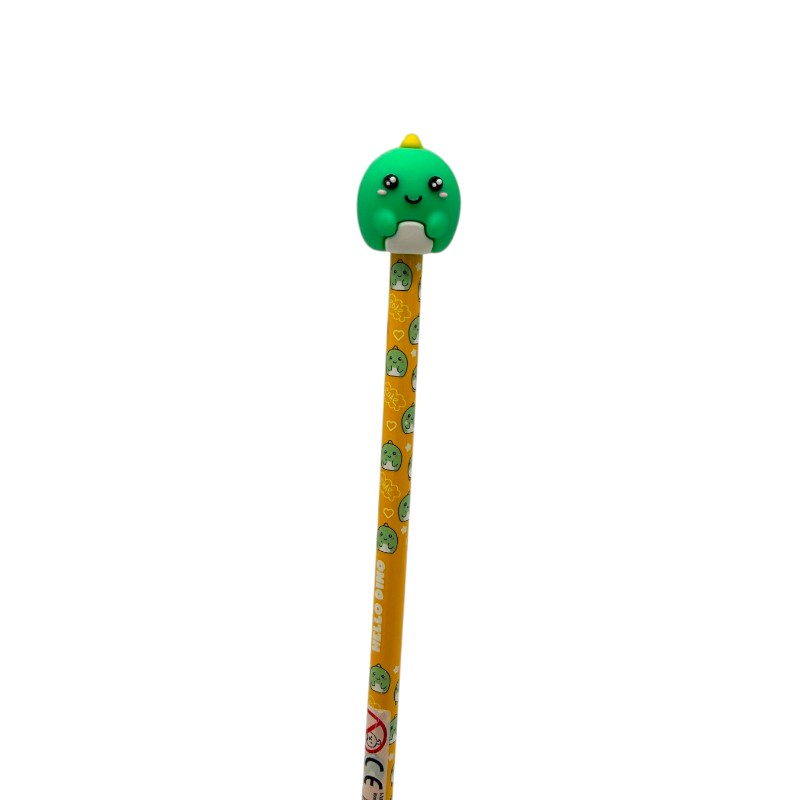 Matite HB animali I-Total — legno decorato con topper animaletto kawaii 3D, tanti soggetti da collezionare. Regalo originale per bambini.