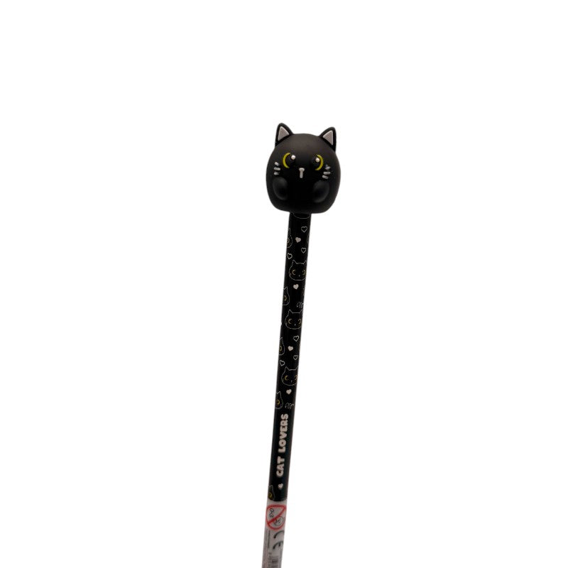 Matite HB animali I-Total — legno decorato con topper animaletto kawaii 3D, tanti soggetti da collezionare. Regalo originale per bambini.