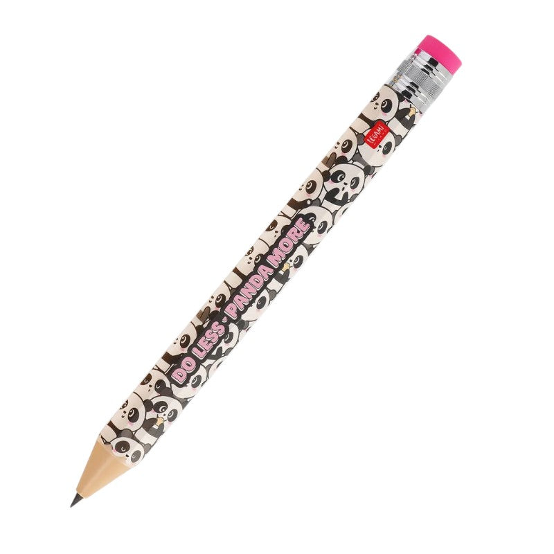 Matita Legami con gomma e fantasie kawaii: Collect Bubbles, Dream Big, Panda e Space Explorer per scuola e disegno. Su Viano Shop!