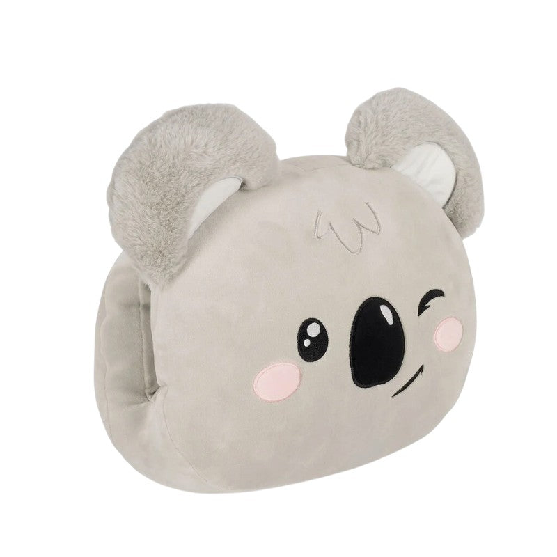 Cuscino scaldamani Legami Koala morbidissimo con orecchie pelose e musetto ricamato: coccole al calduccio. Su Viano Shop!