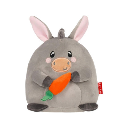 Bellissimo peluche legami super morbido a forma di asino