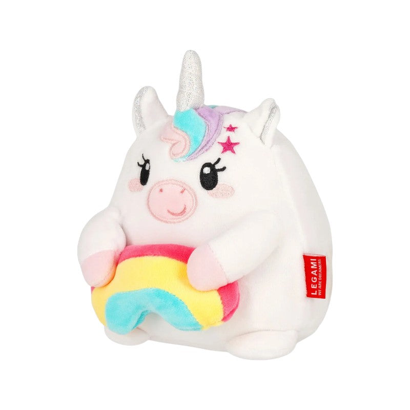 Bellissimo peluche legami super morbido a forma di Unicorno