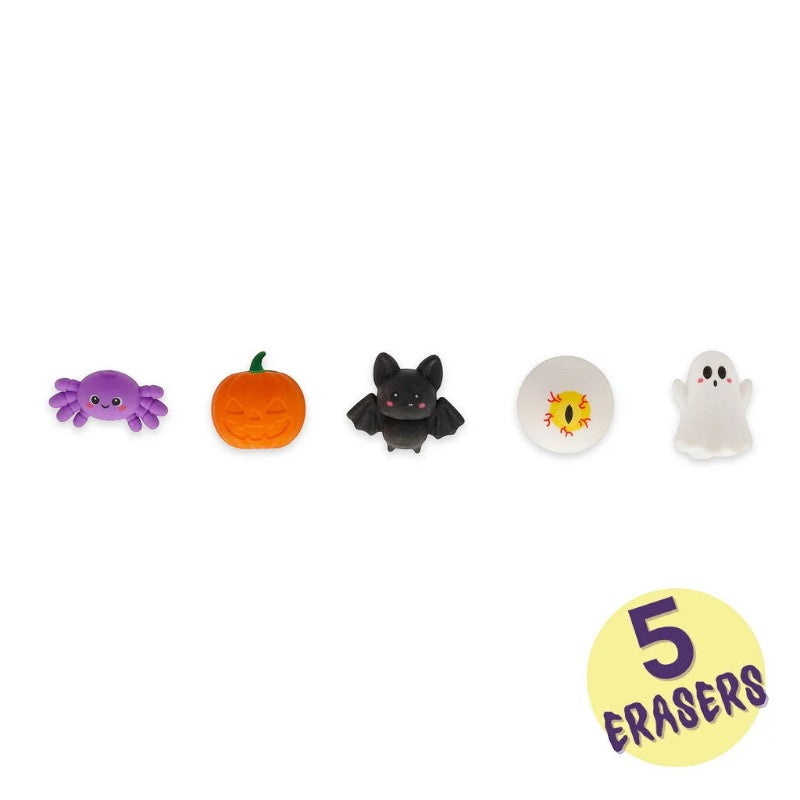 Mini distributore 5 gomme Legami Mansion of Errors: packaging villa infestata, gomme horror-kawaii. Edizione limitata Halloween! Scoprilo