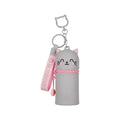 Mini astuccio portapenne kawaii con portachiavi da zaino a forma di gatto
