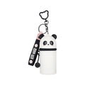 Mini astuccio portapenne kawaii a forma di panda con portachiavi da zaino