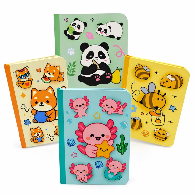 Bellissimo mini quaderno con animaletti I-Total
