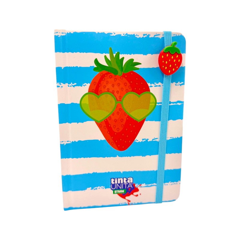 Quaderno A6 Tinta Unita Frutta: copertina profumata, fogli bianchi e design limited edition. 4 varianti colorate. Perfetto per scrivere e disegnare